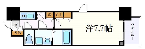 La Douceur黒川の物件間取画像